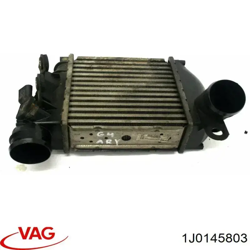 1J0145803 VAG radiador de aire de admisión