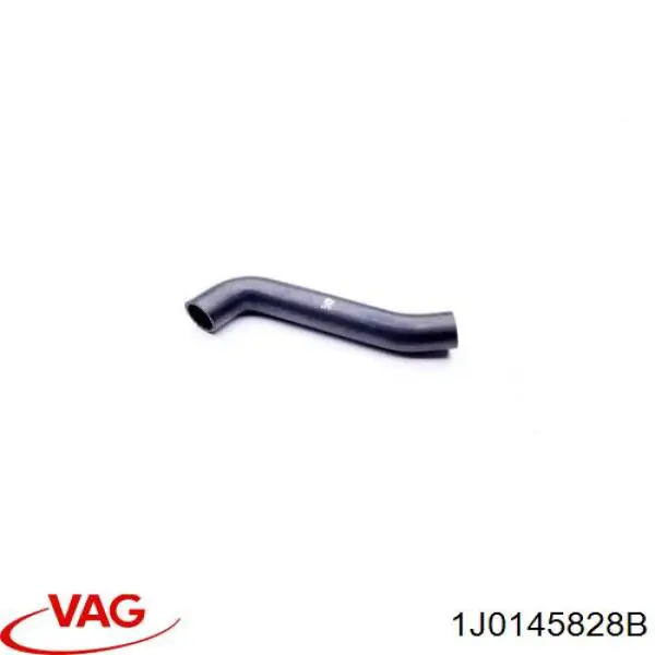 1J0145828B VAG tubo flexible de aire de sobrealimentación inferior