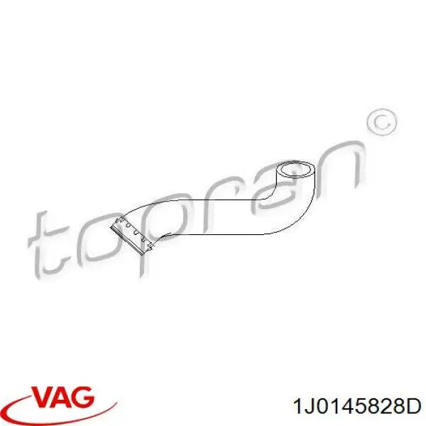 Manguera del intercooler VAG 1J0145828D precio, desde 29,33 EUR