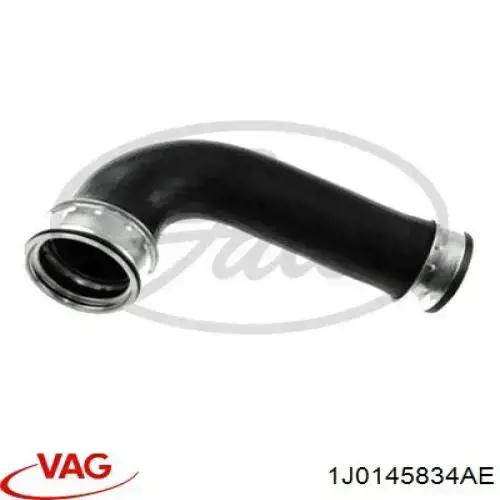 Tubo flexible de aire de sobrealimentación VAG 1J0145834AE