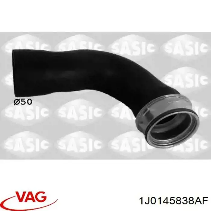 Tubo flexible de aire de sobrealimentación VAG 1J0145838AF