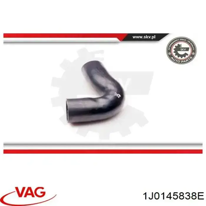 1J0145838E VAG Tubo de salida de aire del turbocompresor