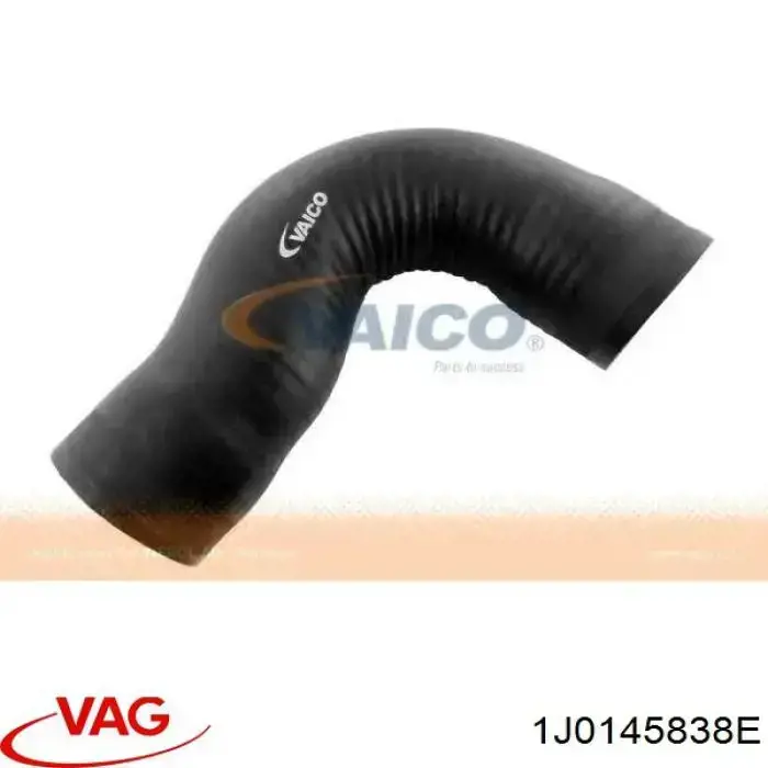Tubo de salida de aire del turbocompresor VAG 1J0145838E