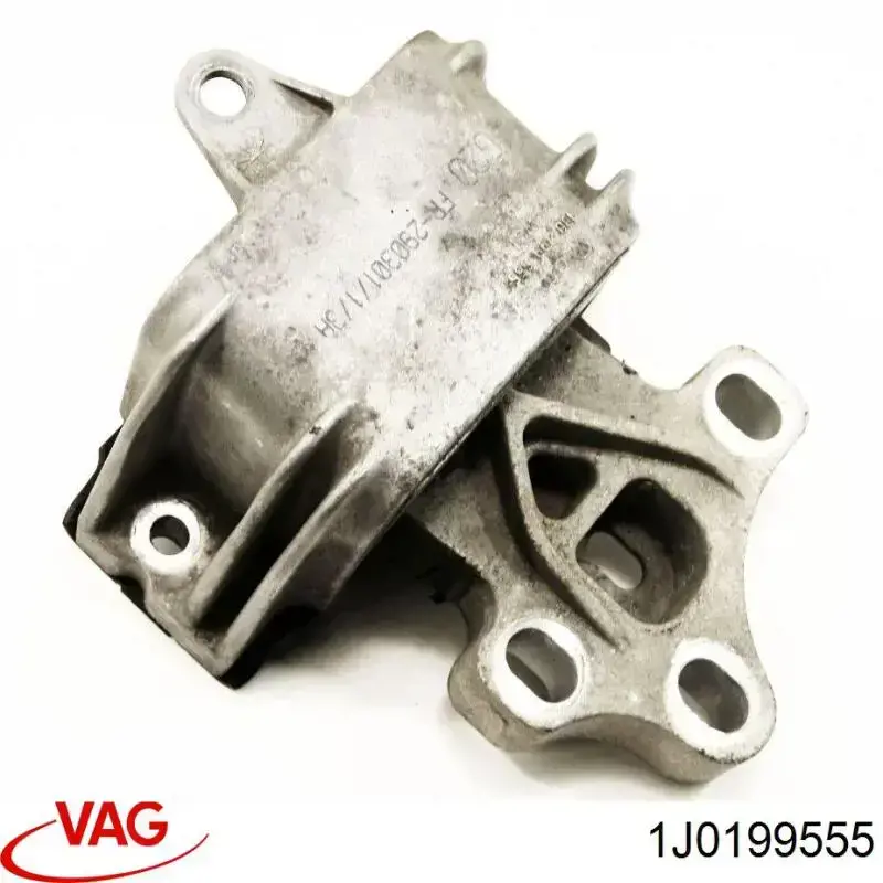 Soporte izquierdo del motor 1J0199555 VAG