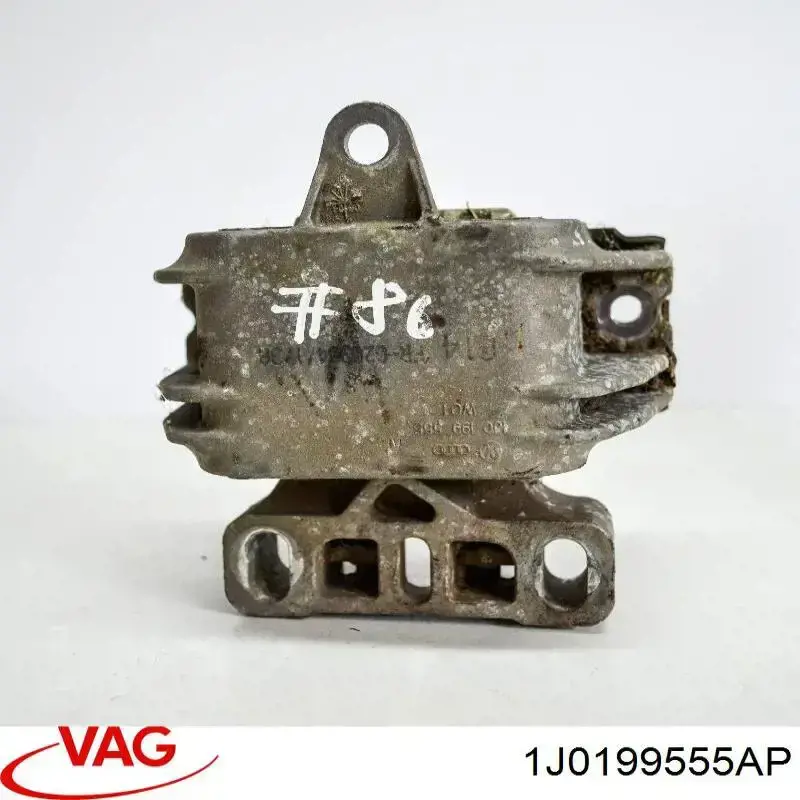 Soporte izquierdo del motor 1J0199555AP VAG
