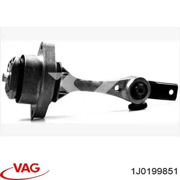 Soporte de motor trasero 1J0199851 VAG