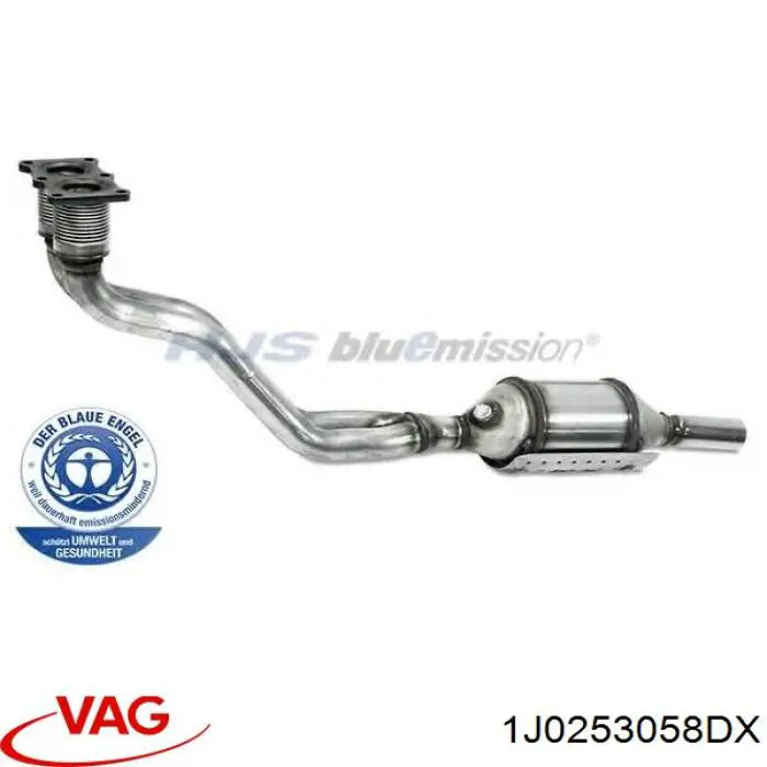 Tubo de escape delantero VAG 1J0253058DX precio, desde 193,12 EUR