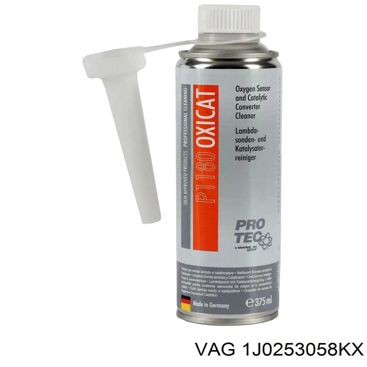 Comprar 1J0253058KX VAG Tubo de admisión del silenciador de escape delantero