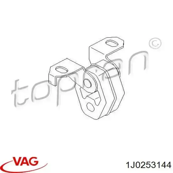 1J0253144 VAG Soporte de escape