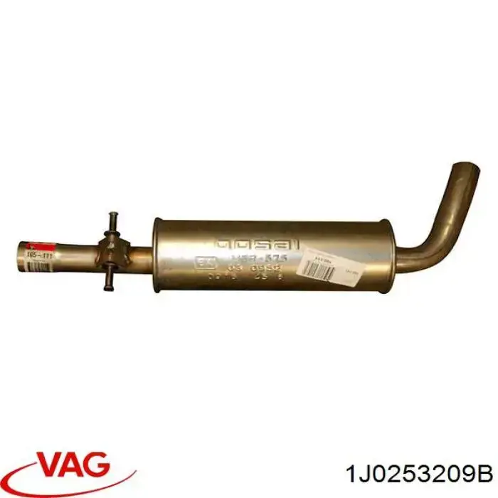 Silenciador central VAG 1J0253209B precio, desde 42,50 EUR