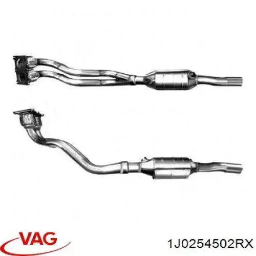 Tubo de escape delantero VAG 1J0254502RX precio, desde 193,12 EUR