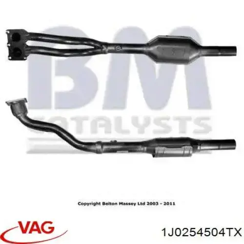 Comprar 1J0254504TX VAG Catalizador