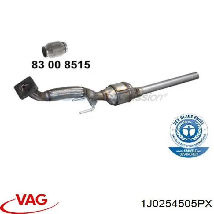 Catalizador 1J0254505S VAG