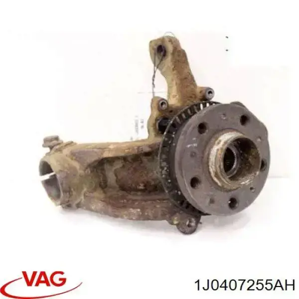 Mangueta delantera izquierda 1J0407255AH VAG