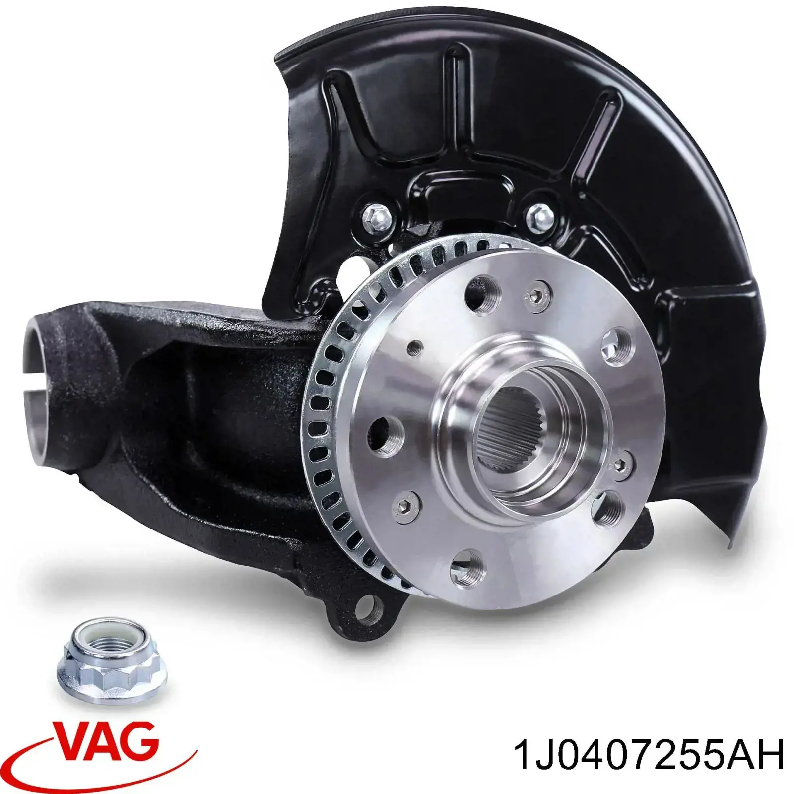 1J0407255AH VAG Mangueta delantera izquierda