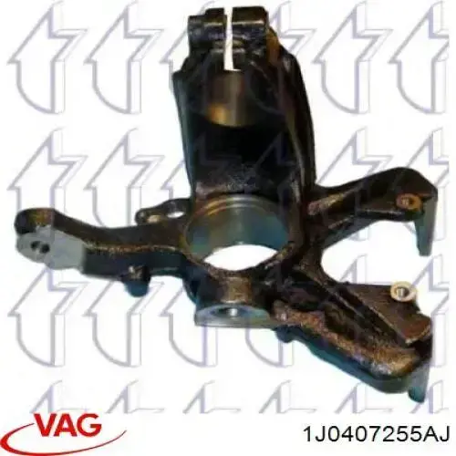 Comprar 1J0407255AJ VAG Mangueta delantera izquierda