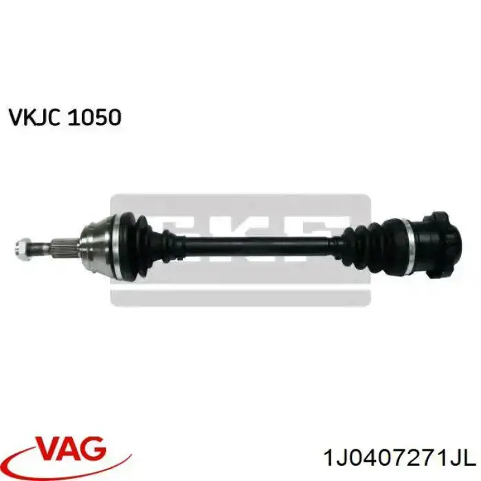 Semieje delantero izquierdo VAG 1J0407271JL precio, desde 55,18 EUR