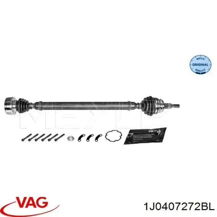 Semieje delantero derecho VAG 1J0407272BL precio, desde 46,46 EUR
