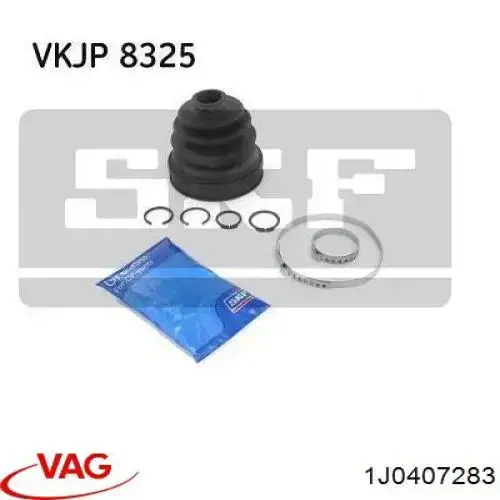 Comprar 1J0407283 VAG Fuelle, junta homocinética interna izquierda del semieje delantero
