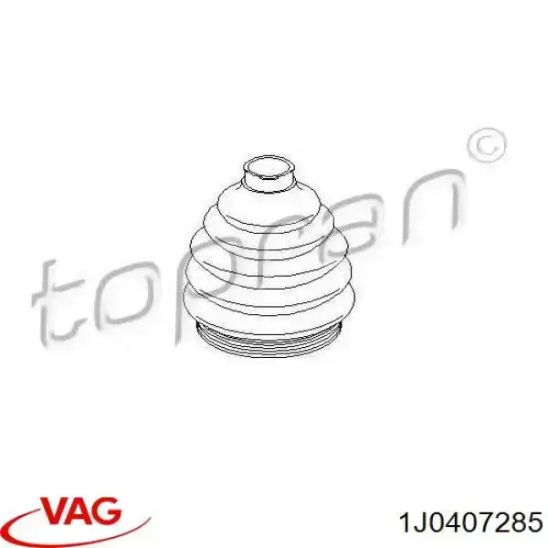 Fuelle semieje delantero exterior VAG 1J0407285