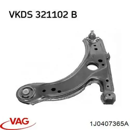 Comprar 1J0407365A VAG Rótula de suspensión inferior izquierda