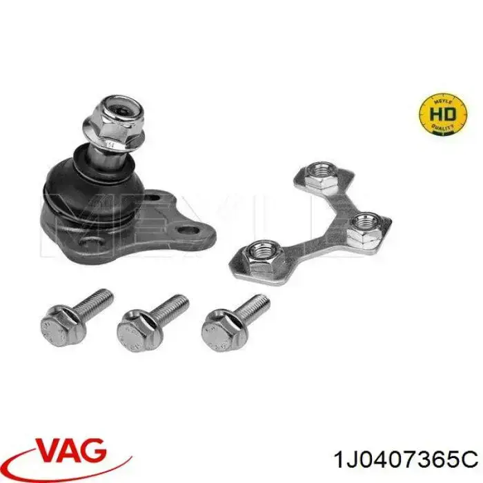 Comprar 1J0407365C VAG Rótula de suspensión inferior izquierda