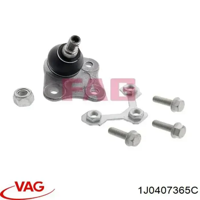 Rótula de suspensión inferior izquierda VAG 1J0407365C precio, desde 21,59 EUR
