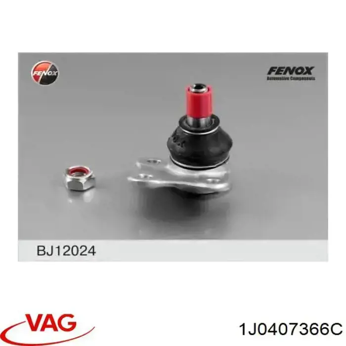 Cojinete de bola inferior derecho VAG 1J0407366C