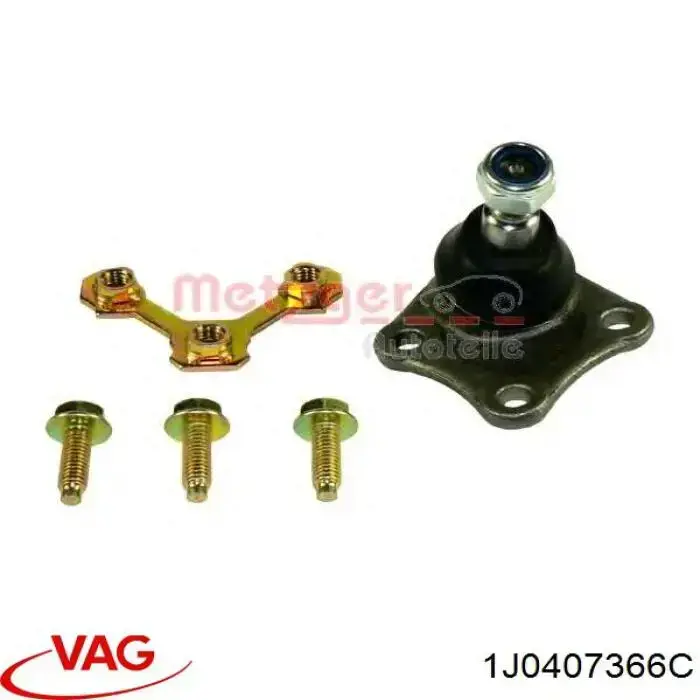 Rótula de suspensión inferior derecha VAG 1J0407366C precio, desde 10,59 EUR