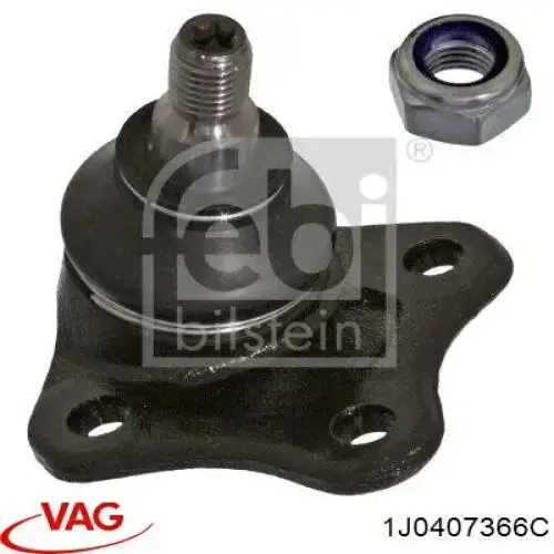 Rótula de suspensión inferior derecha VAG 1J0407366C precio, desde 10,59 EUR