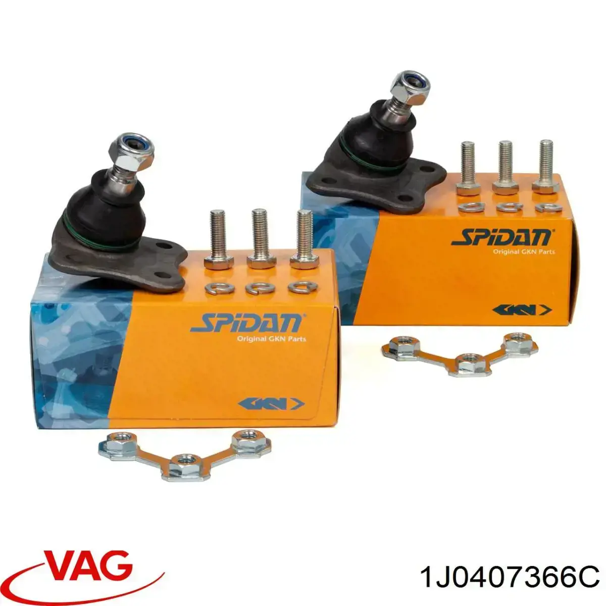 1J0407366C VAG Soporte de bola inferior derecho