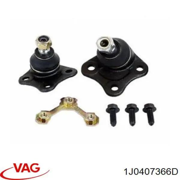 Comprar 1J0407366D VAG Rótula de suspensión inferior derecha