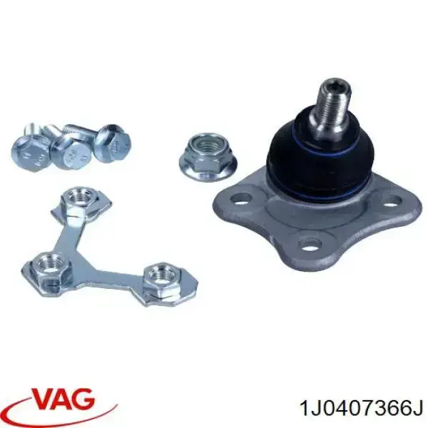 Rótula de suspensión inferior derecha VAG 1J0407366J precio, desde 10,59 EUR
