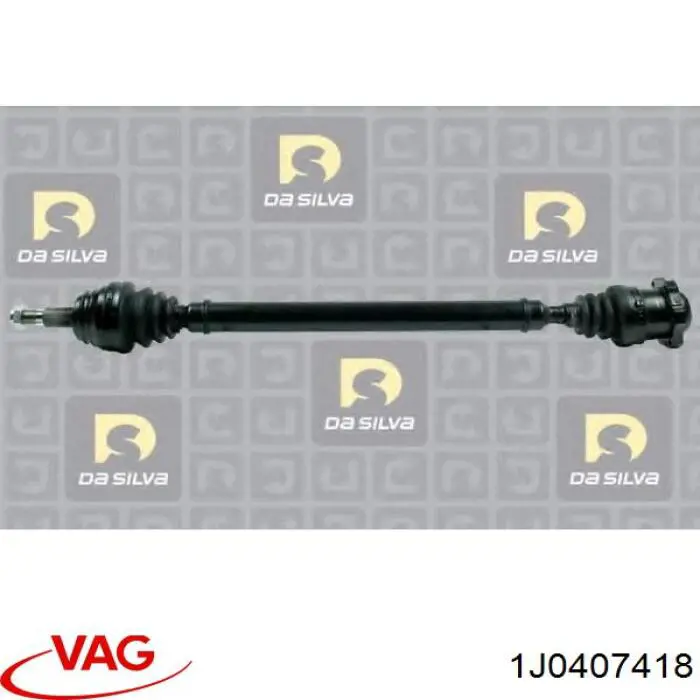 Semieje delantero derecho VAG 1J0407418 precio, desde 165,85 EUR