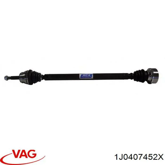 Semieje delantero derecho VAG 1J0407452X precio, desde 57,38 EUR