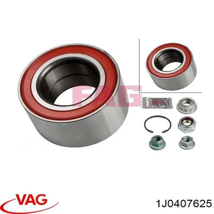 Cojinete de rueda delantero VAG 1J0407625 precio, desde 23,72 EUR