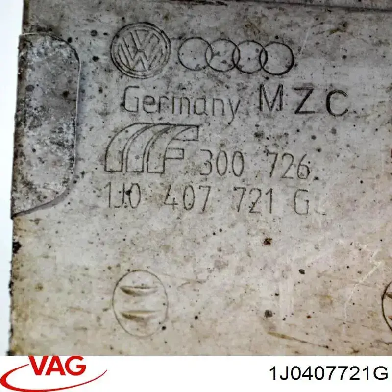 Escudo térmico de la junta homocinética del semieje delantero 1J0407721G VAG