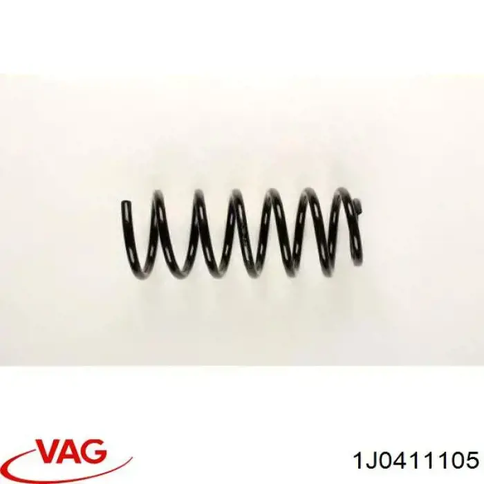 Muelle delantero 1J0411105 VAG