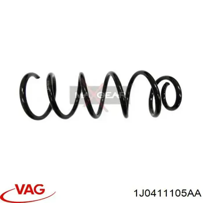 Muelle delantero VAG 1J0411105AA precio, desde 30,78 EUR