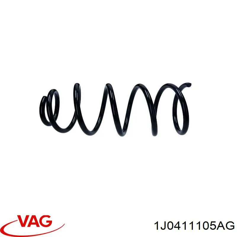Comprar 1J0411105AG VAG Muelle delantero