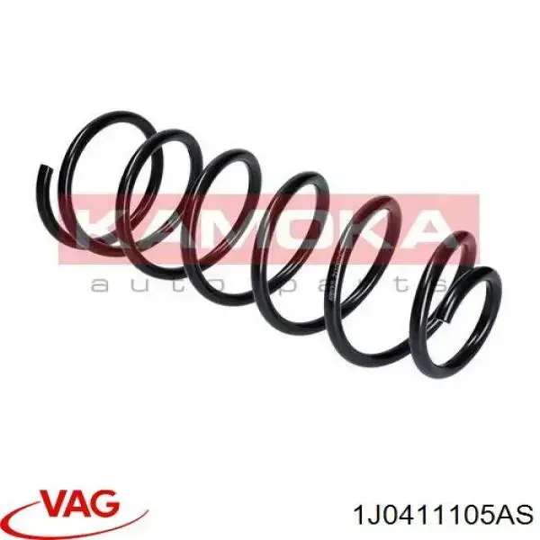 Muelle delantero VAG 1J0411105AS precio, desde 24,09 EUR