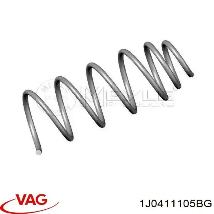 Comprar 1J0411105BG VAG Muelle delantero