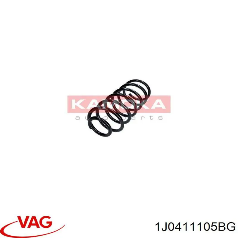 1J0411105BG VAG Muelle delantero