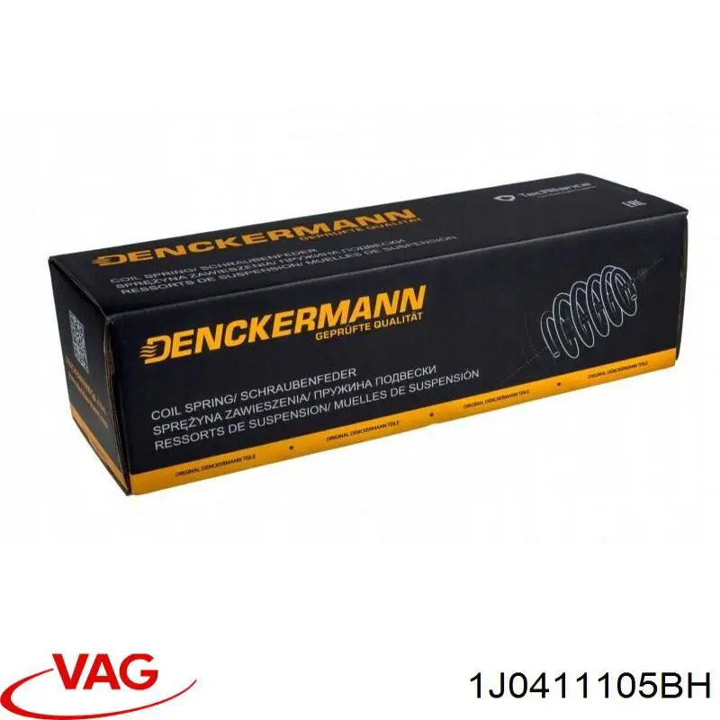 1J0411105BH VAG Muelle delantero
