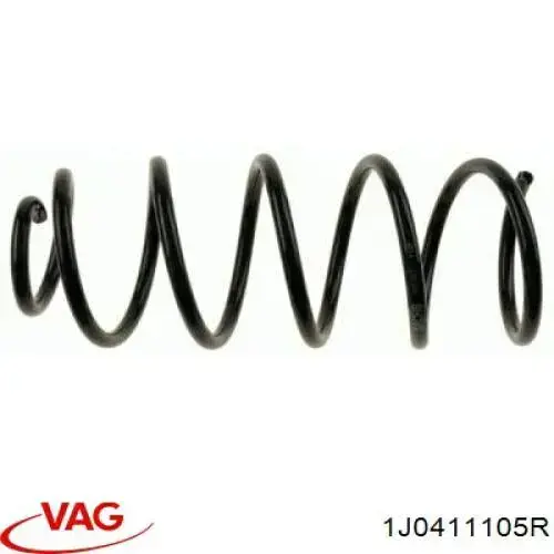 1J0411105R VAG Muelle delantero