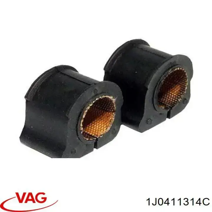 Buje de barra estabilizadora delantera 1J0411314C VAG