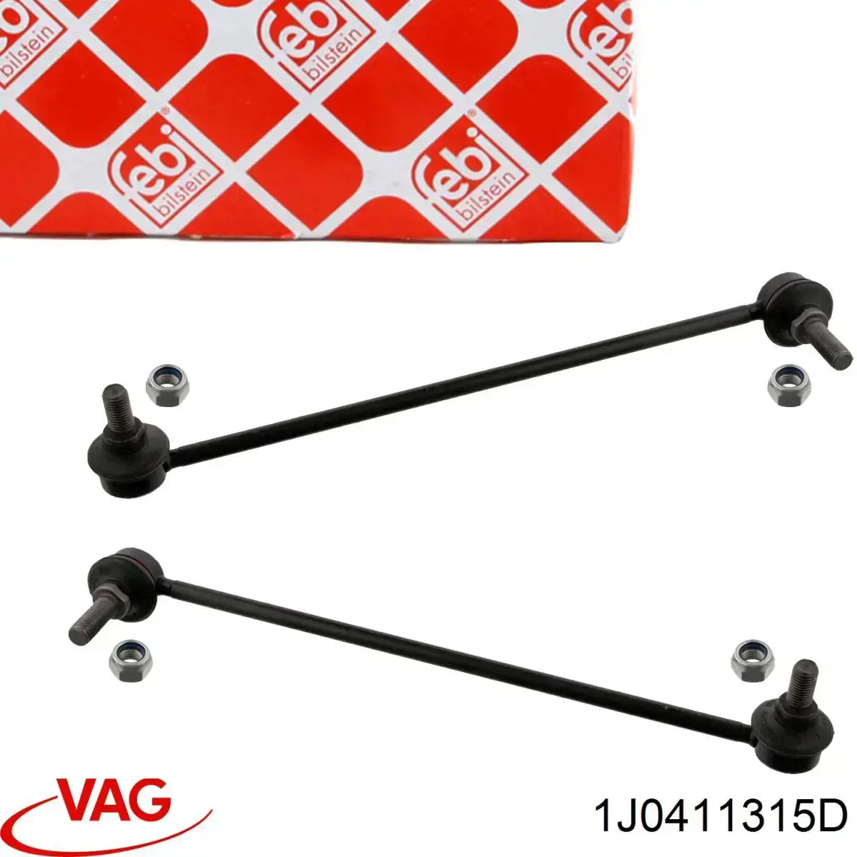 Bieleta estabilizadora delantera izquierda VAG 1J0411315D precio, desde 13,78 EUR