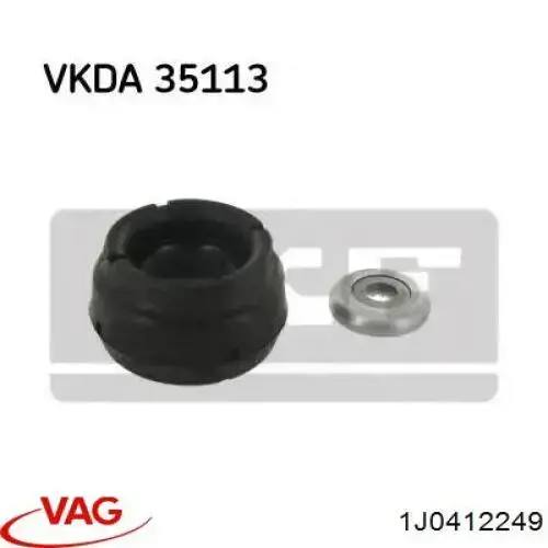 Rodamiento de soporte del amortiguador delantero 1J0412249 VAG