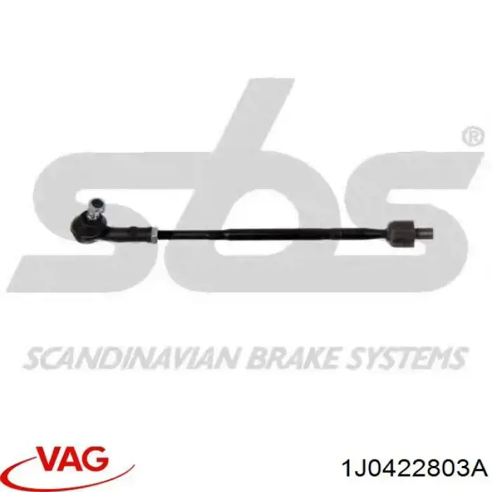 Barra de dirección completa izquierda VAG 1J0422803A precio, desde 19,66 EUR