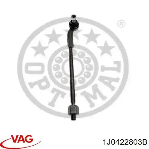 Barra de dirección completa izquierda 1J0422803B VAG